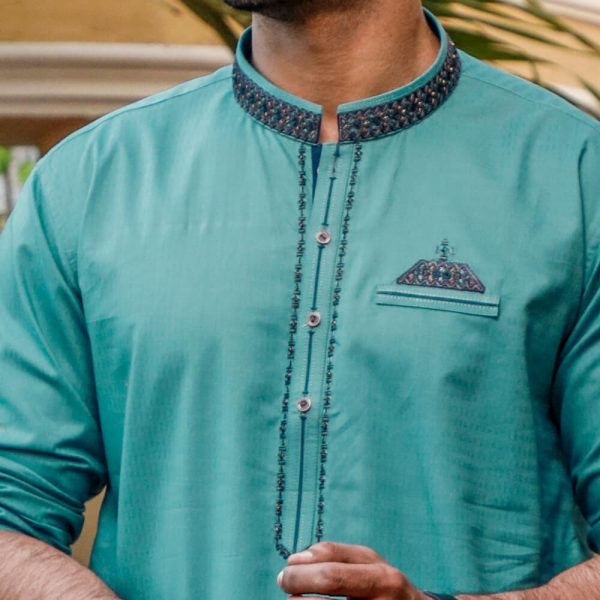 Riwaj Embroidery Kurta - Muhajar Cloth House Riwaj Embroidery Kurta - Muhajar Cloth House