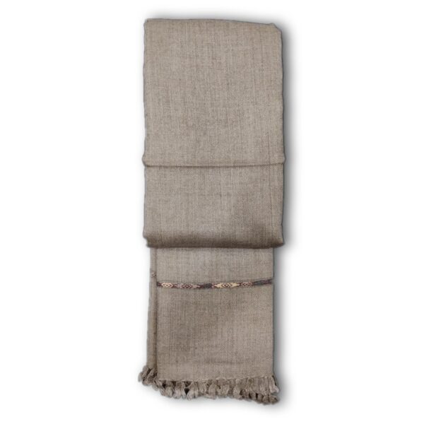 Woolen Shawl - Ash Brown Woolen Shawl - Ash Brown