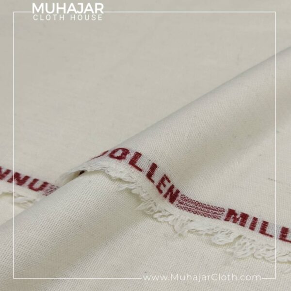 MuhajarCloth.com_727 Bannu Woolen Off White by Muhajar Cloth House Gujranwala