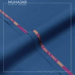 Plain Regal Blue 150's Super Fine Wool