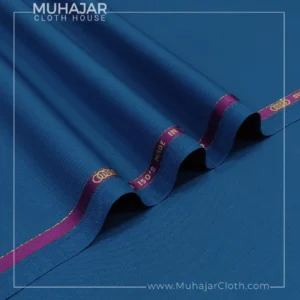 Plain Regal Blue 150's Super Fine Wool