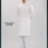 Narkins Stitched Collection – White Cotton Premium Men’s Shalwar Kameez